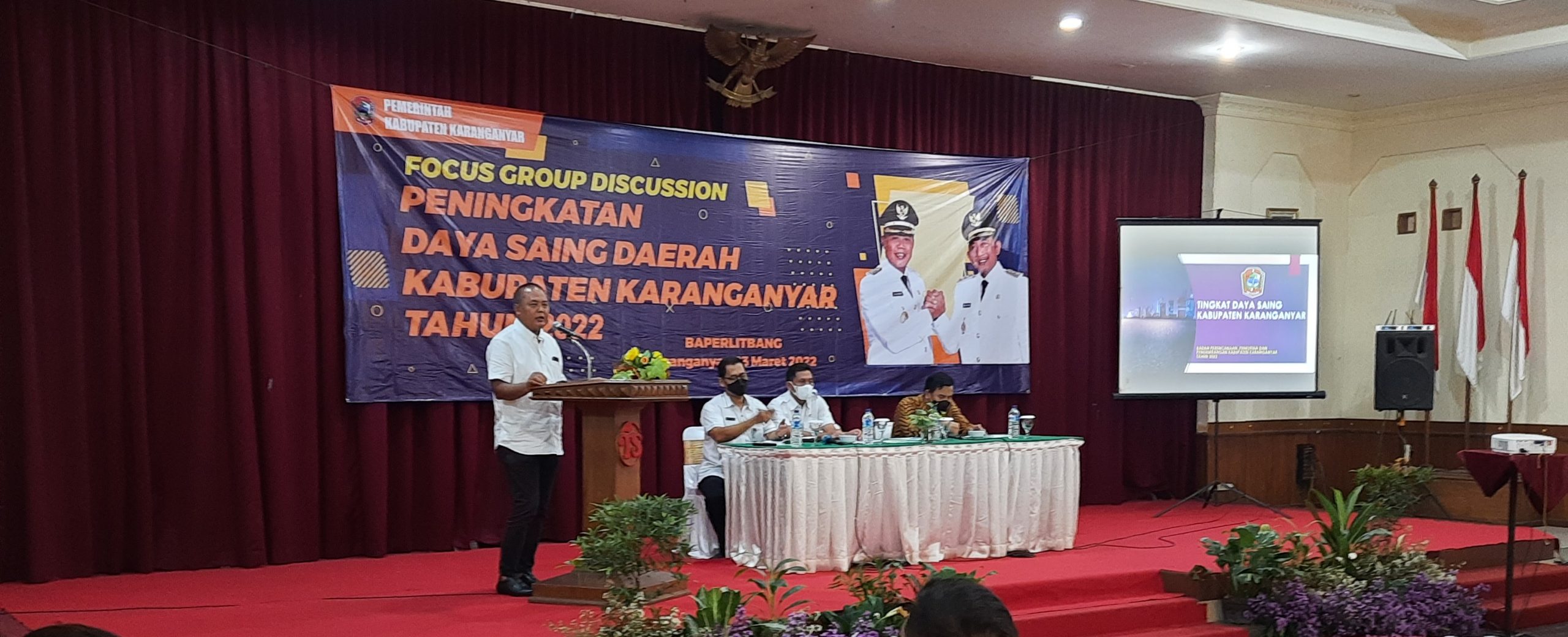 Focused Group Discussion (FGD) Peningkatan Indeks Daya Saing Daerah (IDSD) Kabupaten Karanganyar Tahun 2022